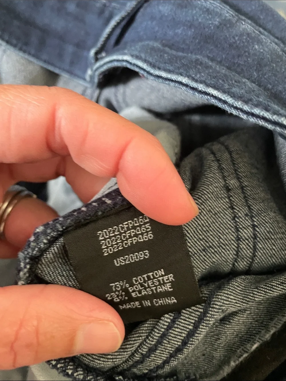 Universal Standard Navy Skinny Jeans